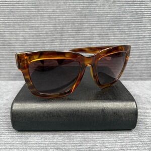 VonZipper Juice Sunglasses Brown Tortoiseshell Square Frame Y2k Oversized